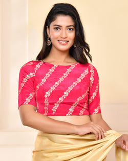 Banarsi Lehriya Padded Blouse