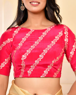 Banarsi Lehriya Padded Blouse