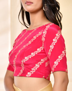 Banarsi Lehriya Padded Blouse